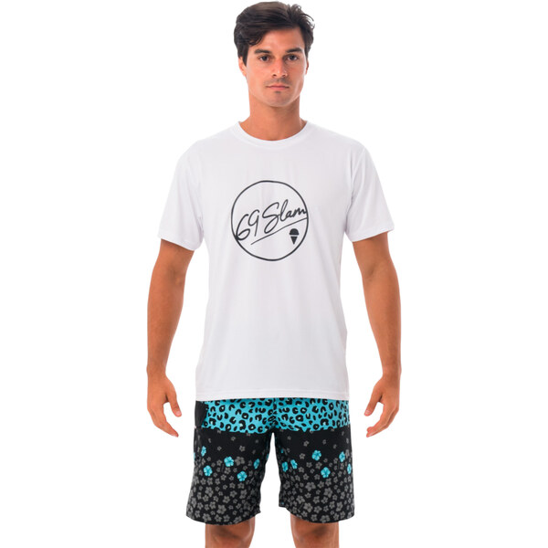 Pánske tričko 69SLAM BUBBLE WHITE UPF +30 (MTZUBE-WH) 66438347