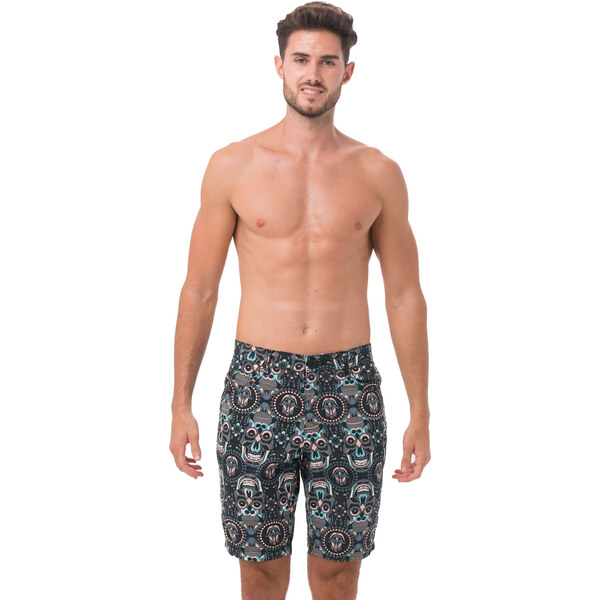 Pánske kraťasy 69SLAM SKULL KONG (MWFKOG-GY) 32 66438344