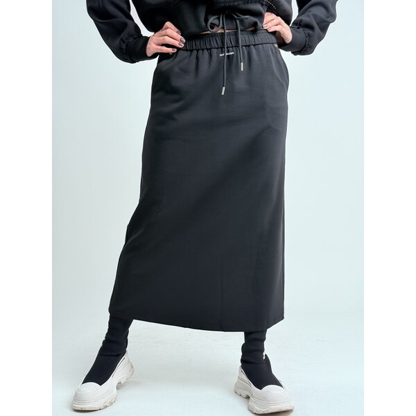 Voga Móda Čierna sukňa MIA 66438803