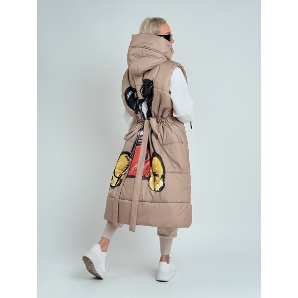 Miss City Official Laté prešívaná vesta MOUSE 66438820