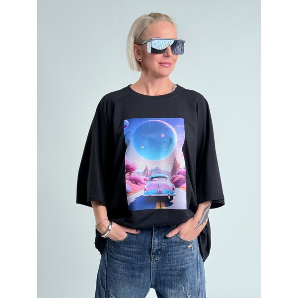 Miss City Official Čierne tričko CAR 66438812