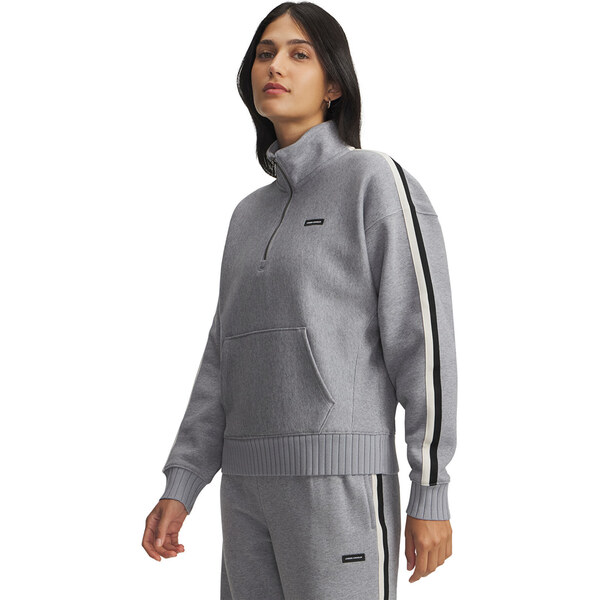 Mikina Under Armour Icon Hwt Fleece Hz Gray S 66439215