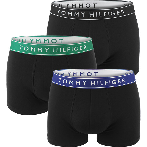 TOMMY HILFIGER - boxerky 3PACK eco friendly everyday essentials black 66439150