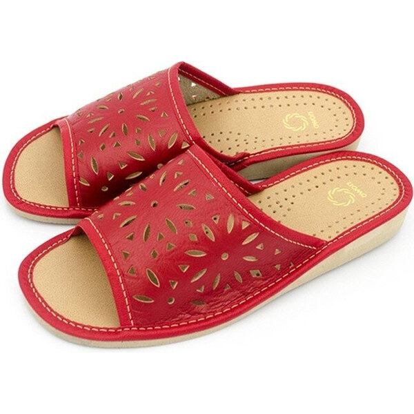 Dámske priedušné papuče veľkosť 37 | červená KD-02-RD-37 66439390