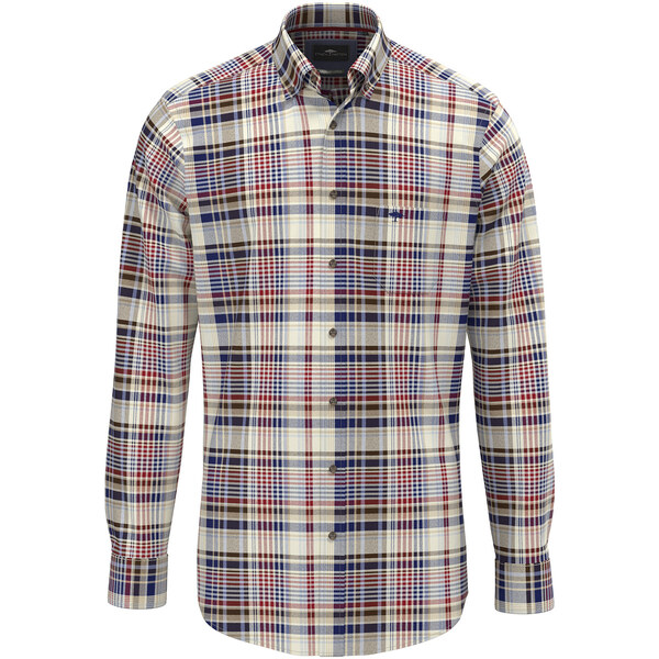 Pánska farebná flanelová košeľa FYNCH-HATTON 66439828