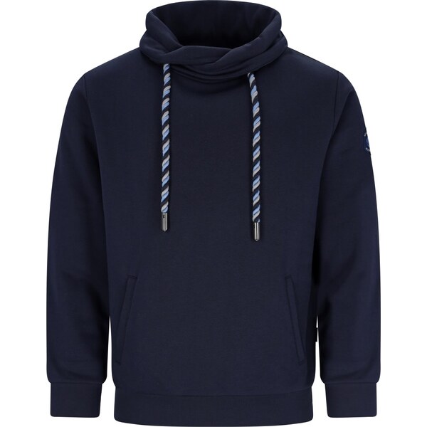 Pánska modrá mikina so šnúrkami HAJO 66439829