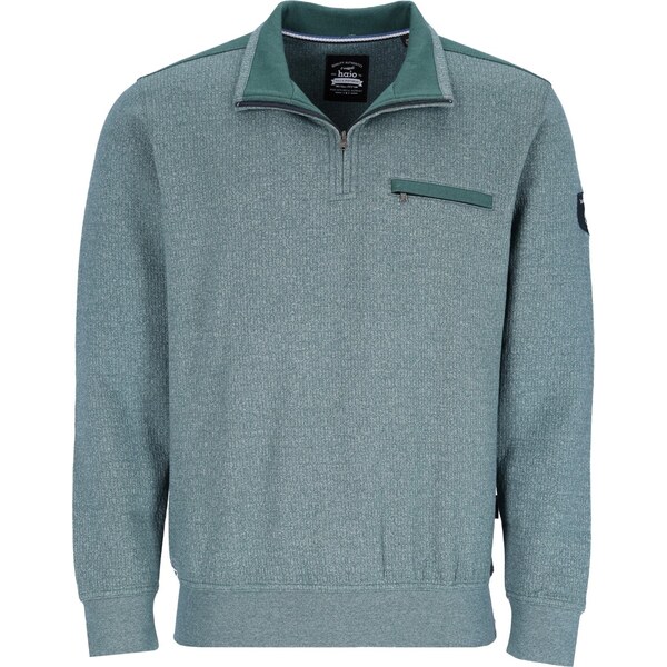 Pánska zelenomodrá mikina troyer HAJO 66439830