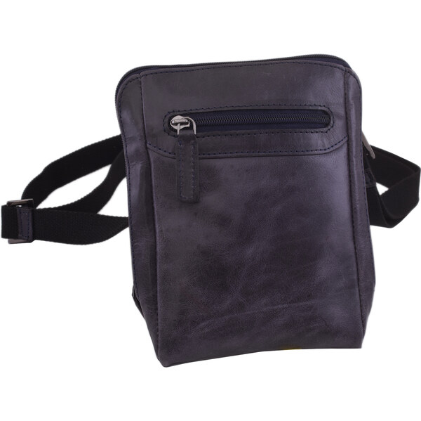 Mercucio Pánske kožené crossbody modré 250864 66443373