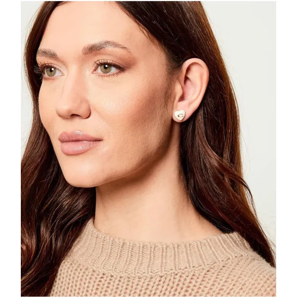 Coach Náušnice Enamel Heart 66443188