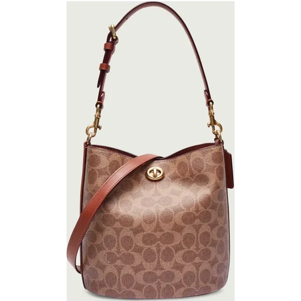 Coach Kabelka na rameno Willow | s prímesou kože 63034082