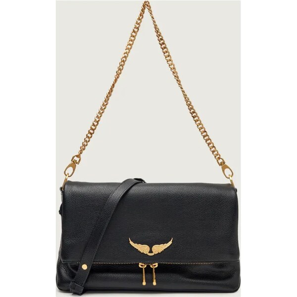 Zadig&Voltaire Kožená kabelka na rameno ROCKY II 66443209