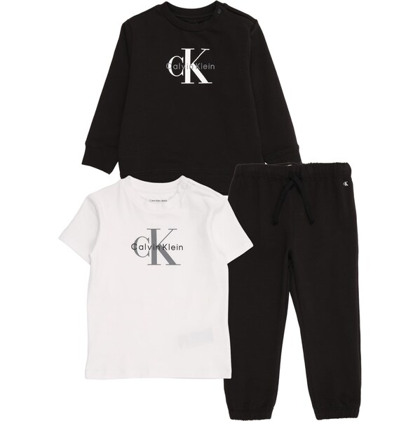 Calvin Klein Jeans Set sivá / čierna / biela 65300868