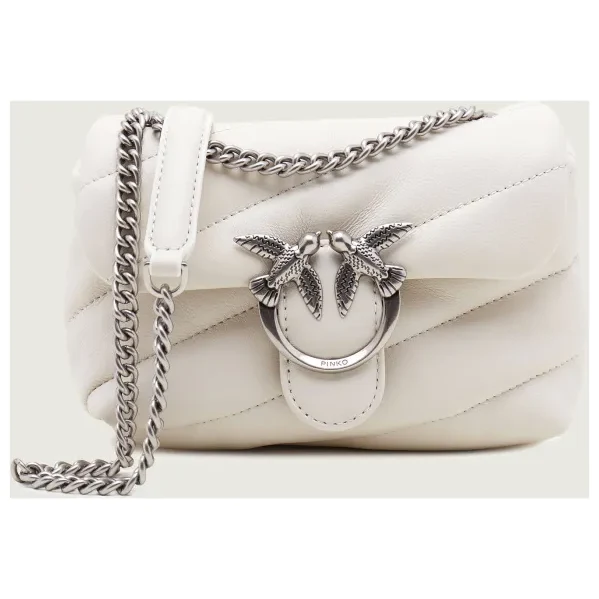 Pinko Kožená crossbody kabelka LOVE BABY PUFF 48434018