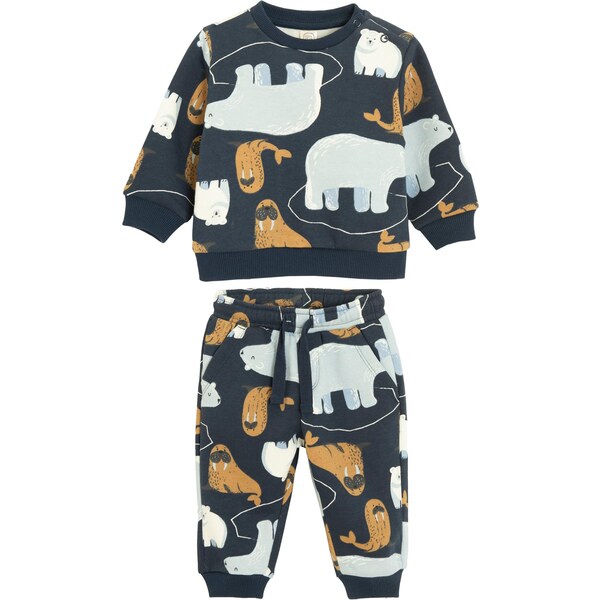 Cool Club Set pastelovo modrá / tmavomodrá / horčicová 66446798