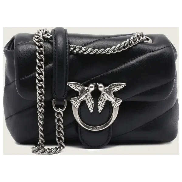 Pinko Kožená crossbody kabelka LOVE BABY PUFF C SHEEP NAPPA 44365729