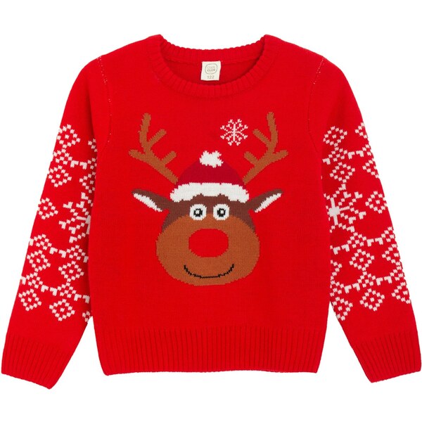 Cool Club Sveter červená / biela 66446841