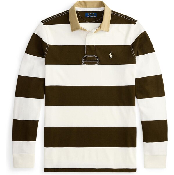 Polo Ralph Lauren Tričko čokoládová / svetlohnedá / biela 66446846