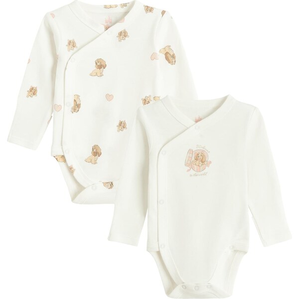 Cool Club Overal béžová / tmavobéžová / biela 66446861