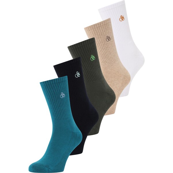 SCOTCH & SODA Ponožky béžová melírovaná / námornícka modrá / 66447157