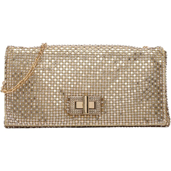 mascara Listová kabelka zlatá 66447329