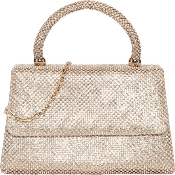 mascara Listová kabelka zlatá 66447326