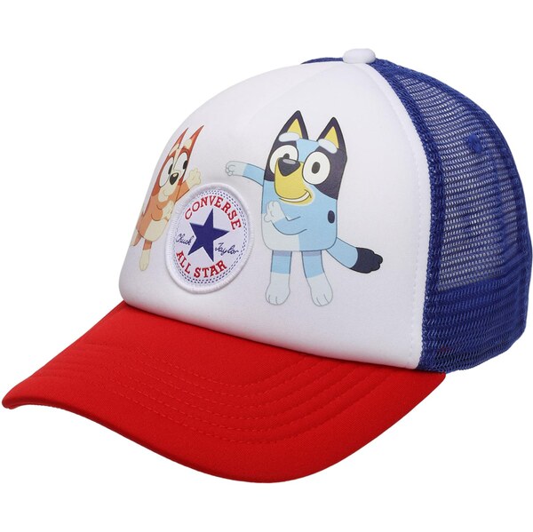CONVERSE Klobúk CAM BLUEY svetlomodrá / tmavomodrá / červená / biela 66447370