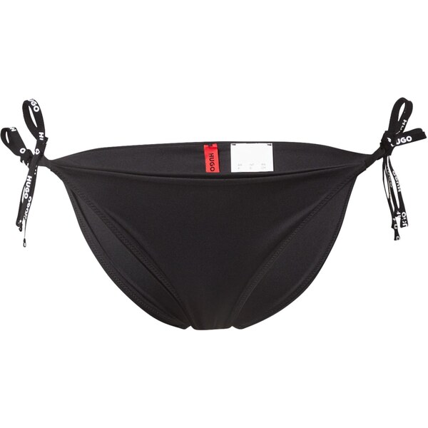 HUGO Bikinové nohavičky PURE čierna / biela 66447420