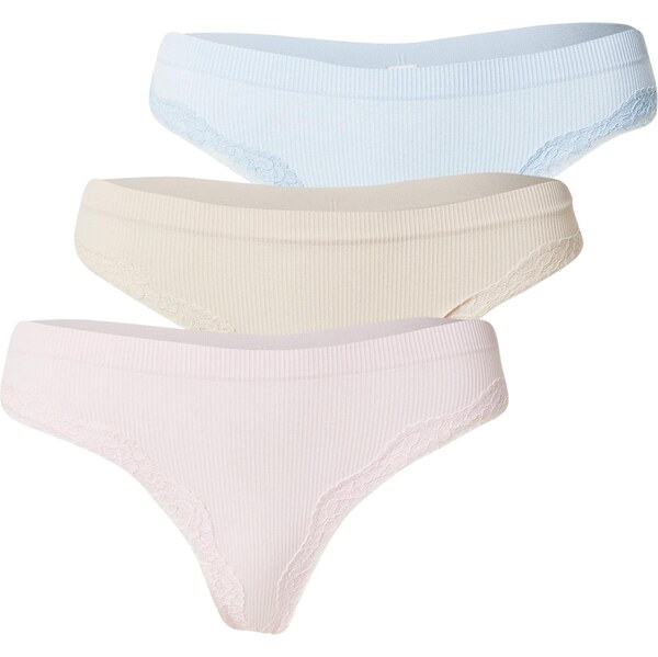 Lindex Nohavičky Wilma svetlomodrá / pastelovo žltá / orgovánová 66447507