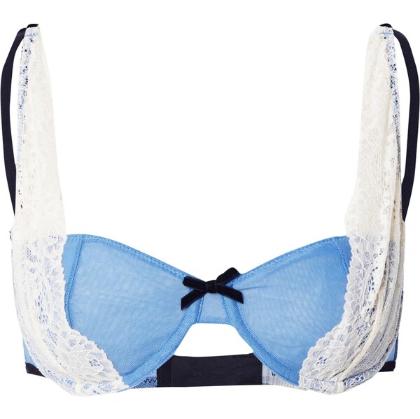 WILD LOVERS Podprsenka LILITH nebielená / námornícka modrá / nebesky 66447542