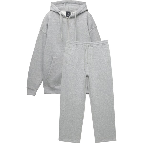 Pull&Bear Joggingová súprava sivá 66447647