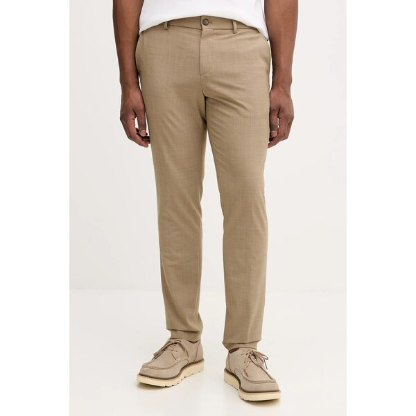 Nohavice s prímesou vlny BOSS P-Genius-CW-WG-261 66462010