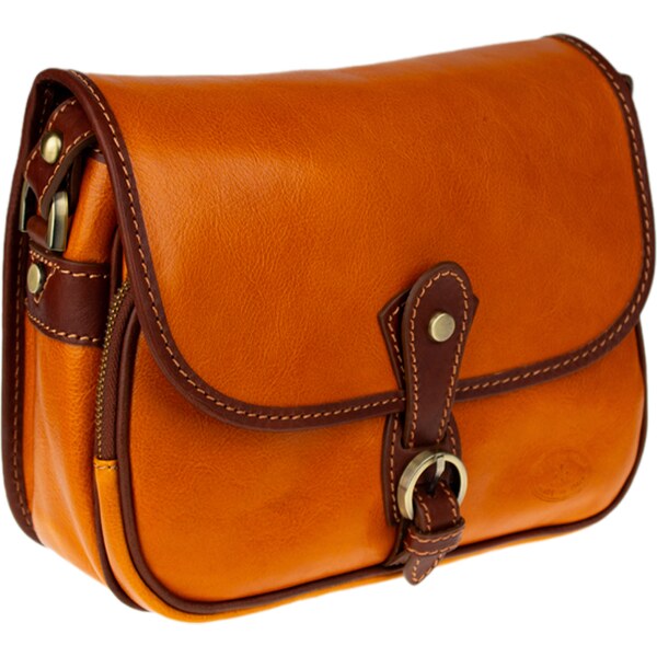 Camel kožená talianska kabelka Aria Camel Marrone NovaKabelka.sk 66437892