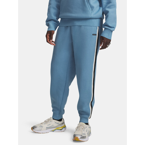 Mens Under Armour UA Icon Heavy Rib Jogger-BLU Sweatpants - Mens 66552174
