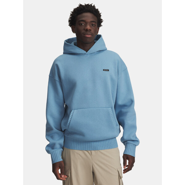 Mens Under Armour UA Icon Heavy Rib Hdy-BLU - Mens Sweatshirt 66552205