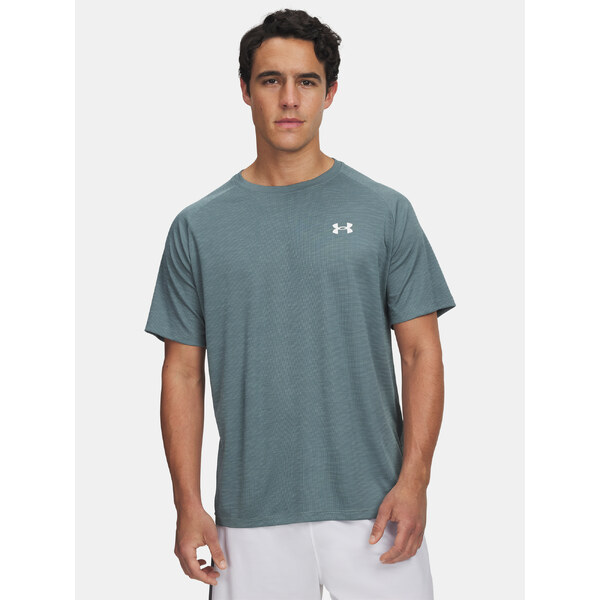 Mens T-shirt Under Armour UA Tech Textured SS-BLU - Mens 66552201