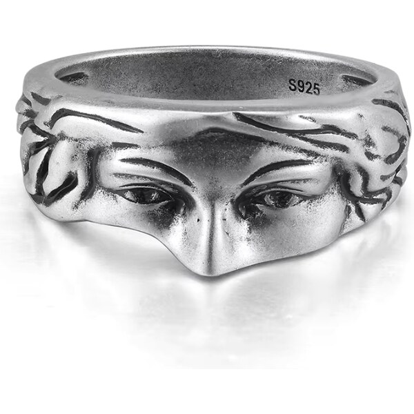 MAJYA Strieborný prsteň MASK 11956/10 66483858