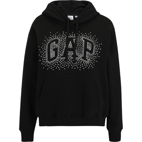 Gap Petite Mikina HERITAGE čierna / strieborná 51122609