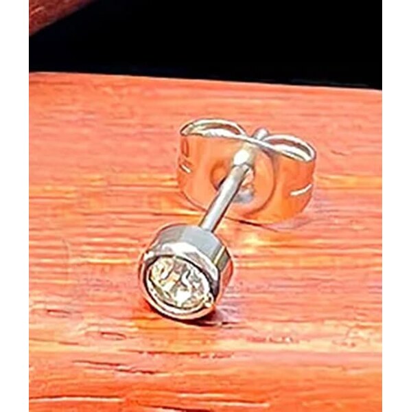 Oceľová náušnica Glare 793 66454537