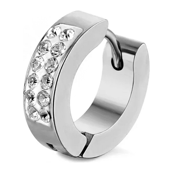 Oceľová náušnica Glare 795 66454976