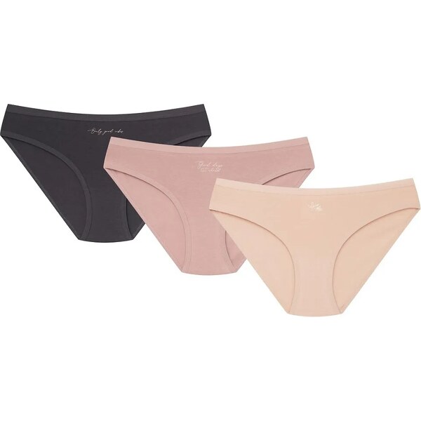 Henderson Ladies 3PACK Dámske nohavičky Henderson 36508-K081 MI-MI 66455162