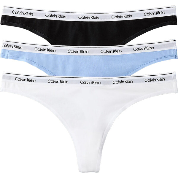 CALVIN KLEIN - tangá 3PACK Icon logo everyday essentials cool balance 66455901