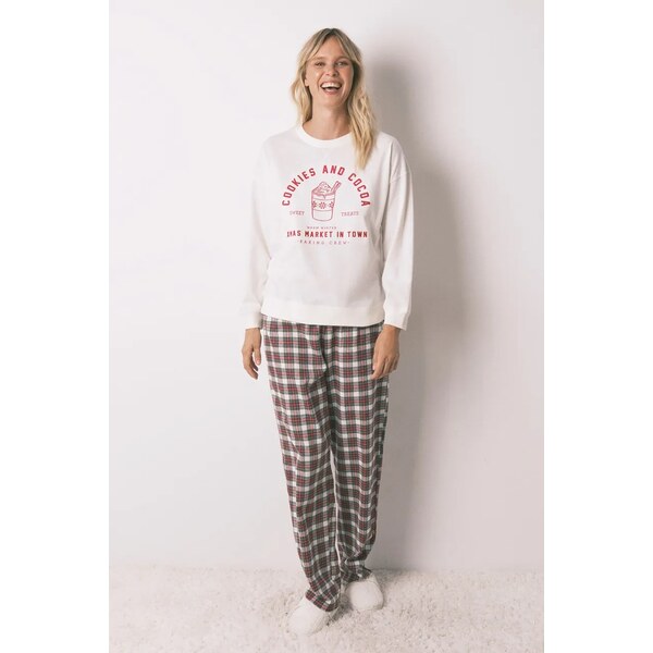 Bavlnená pyžamová súprava womensecret 66455993