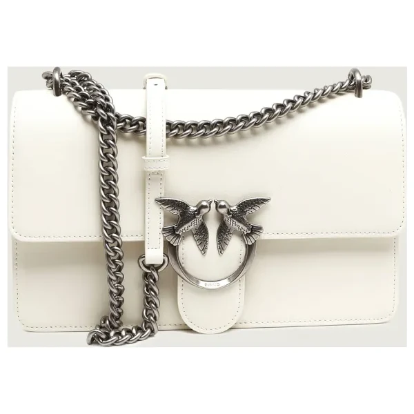 Pinko Kožená kabelka na rameno LOVE ONE CLASSIC 62684488