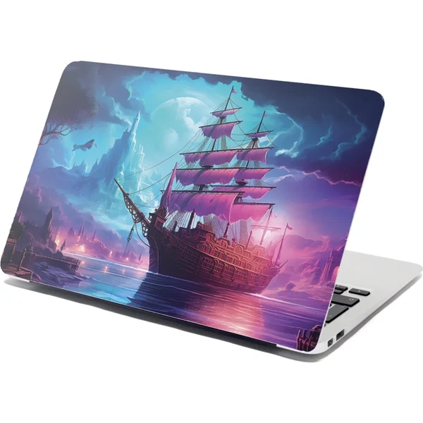 Sablio Samolepka na notebook Magická plachetnica pod mesiacom 65112461