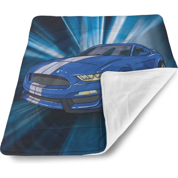 Sablio Deka pre bábätko Mustang Modré pozadie 62633598