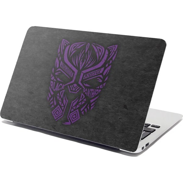 Sablio Samolepka na notebook BLACK PANTHER wakanda forever Fialový 65112619