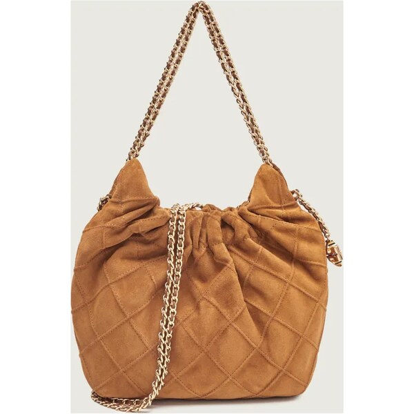 TORY BURCH Kabelka na rameno Fleming | semiš 66454612