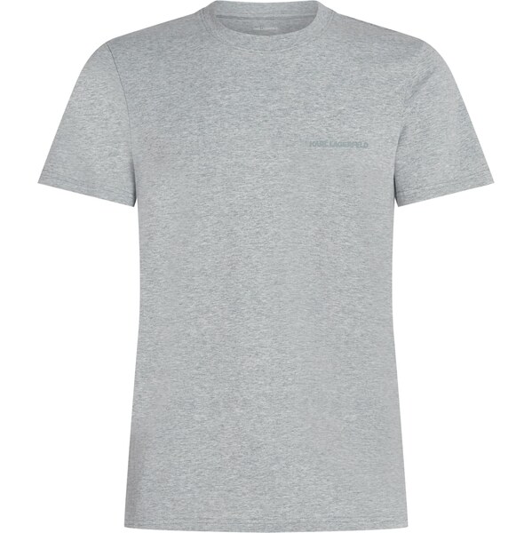 Karl Lagerfeld Tričko sivá melírovaná 66461802