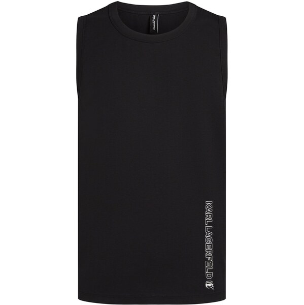 Karl Lagerfeld Tričko Ikon čierna / biela 66461822