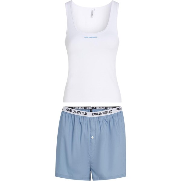 Karl Lagerfeld Kraťasy opálová / čierna / biela 66461868